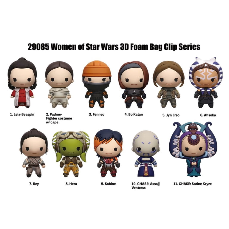 3D Figural Foam Bag Clip Star Wars Series 5 Mystery Pack
