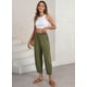 thumbnail image 5 of Pantalones holgados tipo harén EVALESS 2025, ligeros para verano, para mujer, 5 of 8