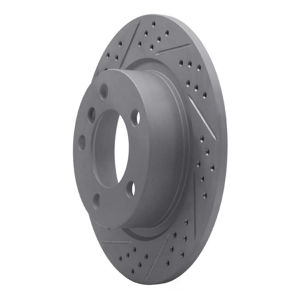 Dynamic Friction Company 830-32010L DFC Geoperformance Rotor - Drilled and Slotted