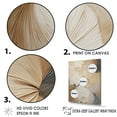 thumbnail image 3 of Designart "Subtle Elegance In Beige Blooming" Flowers Floater Framed Canvas Prints, 3 of 5
