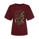thumbnail image 5 of Camiseta de mujer Camisetas divertidas y lindas de manga corta Camiseta con estampado de bandera del Día de la Independencia Tops Blusa Regalo para mujer Pompotops hfajkhk130547, 5 of 7