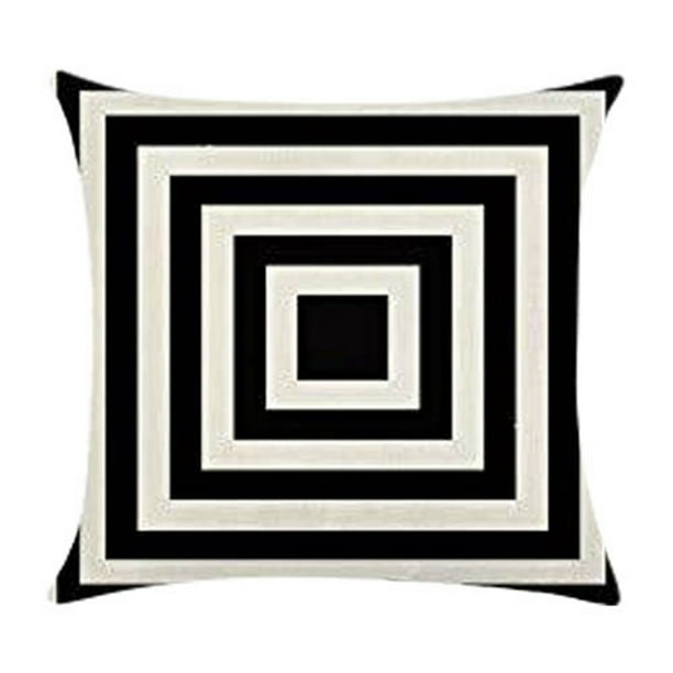 Cojín De Lino Geométrico Moderno, Funda De Cojín Decorativo Para Interiores, Funda De Cojín Boho Para El Hogar