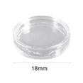 thumbnail image 5 of Opvise 10Pcs Clear Transparent Plastic Round Coin Capsule Collecting Storage Box Case Holder, 5 of 7
