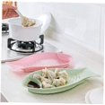 thumbnail image 4 of 1 platillo plano (azul), ligero e innovador con forma de pez, lavable y reutilizable para sushi, patatas fritas y albóndigas, 4 of 5