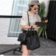 thumbnail image 4 of Bolso de mano para mujer, bolso de mano, bolso de mano para mujer, bolso de hombro elegante de diseño grande, bolso con asa, juego de 4, negro Ormromra LN-2538, 4 of 4