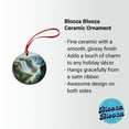 thumbnail image 2 of Victoria Falls Zimbabwe Zambia Africa Christmas Tree Holiday Round Ceramic Ornament, 2 of 7