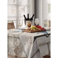 thumbnail image 6 of Texas Star Vintage Table Cloth, Waterproof Tablecloth for Rectangle Tables, Navy Blue Retro Berry Wooden Reusable Washable Fabric Table Cover for Restaurant Kitchen Dining Tables 60"x84", 6 of 9