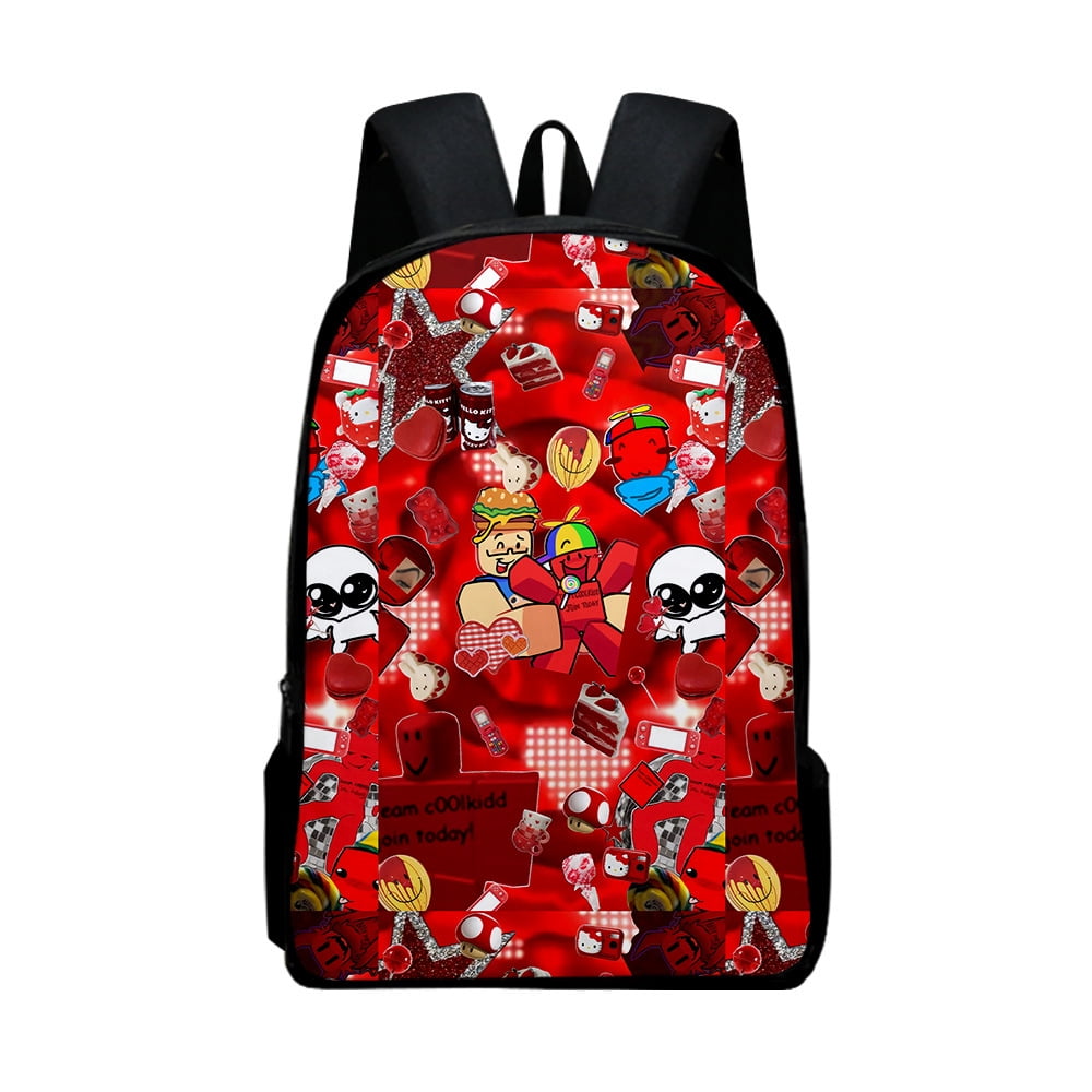 3D Game Roblox Forsaken Gubby Backpack Student Double Bag