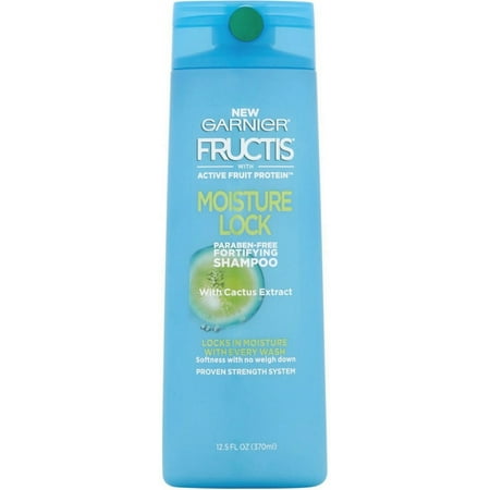 Garnier Fructis Moisture Lock Shampoo 12.5 FL OZ