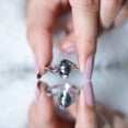 thumbnail image 5 of Black Tahitian Pearl Solitaire Ring for Women - 7.5 Carat - AAA Quality, 14K White Gold, US 10.00, 5 of 9