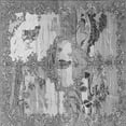 thumbnail image 1 of Ahgly Company Indoor Square Animal Gray Traditional Area Rugs, 7' Square, 1 of 1