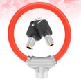 thumbnail image 3 of Shisuyan Steel Cable Lock Red 1Pcs 5.3x4.3x0.5In, 3 of 8