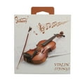 thumbnail image 3 of 1/4 1/2 3/4 4/4 Nickel Silver Wound Violin Strings Set Silver, 3 of 5