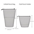 thumbnail image 2 of Lsque Airplane Pattern Telescopic Pencil Bag Pen Holder Stationery Case, Stand-up Retractable Transformer Bag Organizer, 2 of 6