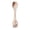 Rose Gold, variant on Multi Functional Spork and Bottle Opener Combo Portable Outdoor Utensil for Camping Hiking Backpacking and Picnics Integrated Dual Head Design for Dining, Gold