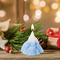 PATLOLLAV Christmas Iceberg Candle,Creatives Companion Gift Birthday,Christmas Iceberg Shape Scented Candles Advent Votive Candle for Christmas Holidays Churches Home Celebration Party Decor