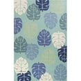 thumbnail image 1 of HomeRoots 353304 2 ft. x 3 ft. UV-Treated Polypropylene Turquoise Area Rug, 1 of 1