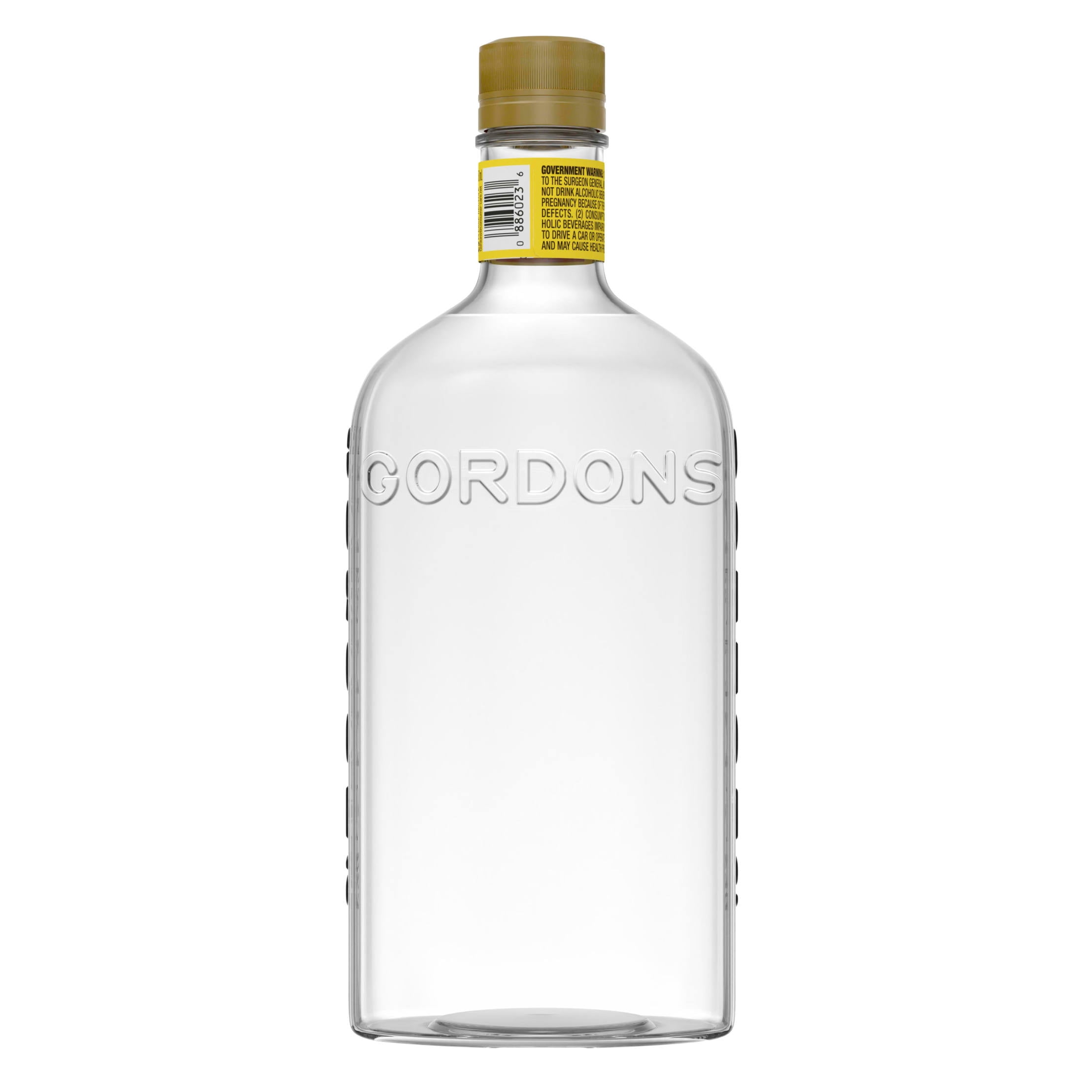 Gordon's London Dry Gin, 750 mL Glass Bottle, 40% ABV - Walmart.com