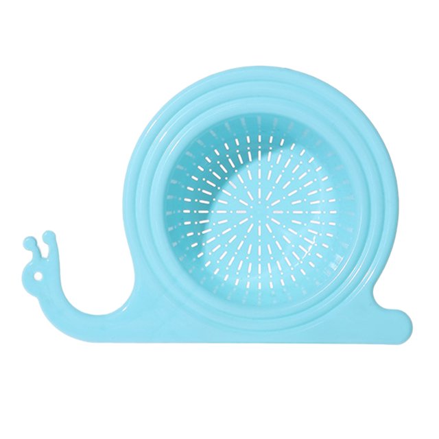 ¡Ahorra Ya!, Cesta de caracol de borde estilo silla de montar para colgar en el fregadero, cesta de filtro para frutas y verduras sin perforar, separación de humedad y secado Akmoler