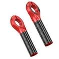 thumbnail image 3 of 2Pcs Mountain Bike Handlebar Ends Hand Grip Comfortable High Strength 22.2mm 7/8" Ends Bar Ends for Road Bike Parts Red, 3 of 8