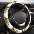 thumbnail image 4 of Kdxio Thanksgiving Truck Print Elastic Stretch Steering Wheel Cover,Auto Steering Wheel Cover,15 Inch Anti-Slip,Warm in Winter and Cool in Summer,Fit Suvs,Vans Cars,Trucks, 4 of 7
