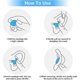 thumbnail image 3 of 21 pairs earplugs for sleeping soft Reusable moldable silicone earplugs Noise canceling earplugs Sound blocking earplugs with case for SW null none, 3 of 5