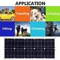 thumbnail image 4 of Portable Solar Panel 40W Monocrystalline Silicon Solar Charging Board Waterproof, 4 of 8