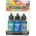 thumbnail image 4 of Ranger THoltz Alcohol Ink Set Teal/Blue Spectrum, 4 of 4