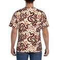 thumbnail image 2 of Rocae Snake for Men's Moisture-Wicking Crew Tee - T-Shirt for Sports, Outdoor Activities, and Casual WearLarge, 2 of 9
