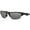 'Black, variant on Oakley OO9154-13 Standard Half Jacket 2.0 Sunglasses, Matte Black/Gray Polarized