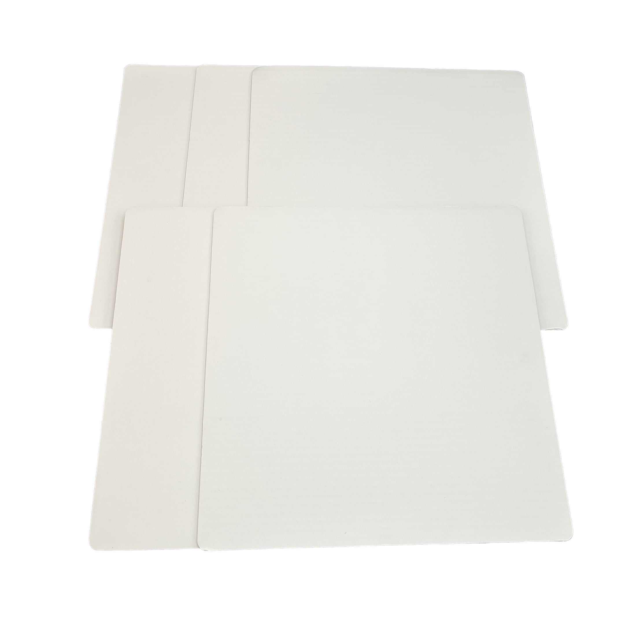 Way to Celebrate! 14x14 inch White Cake Boards, Paper Corrugate Board, 5-Counts