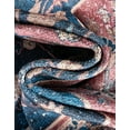 thumbnail image 3 of Unique Loom Yara Collection Area Rug - Yash (2' x 5' Runner Navy Blue/Blue), 3 of 6
