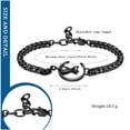 thumbnail image 2 of Cat Urn Pendant Pet Cremation Jewelry for Ashes Funeral Urn Bracelet for Cat Ashes Holder Bracelet, 2 of 7