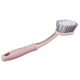 thumbnail image 2 of Long Handle Cleaning Brush for Bathroom Kitchen | Modern Compact Design | Durable PVC Bristles | Multi-Surface Floor Toilet Scrub | Washable Quick-Drying Head | White/Pink/Green | 27x5x6cm, 2 of 7