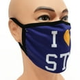 thumbnail image 2 of I Love My City Face Mask - St. Louis Blue, 2 of 2