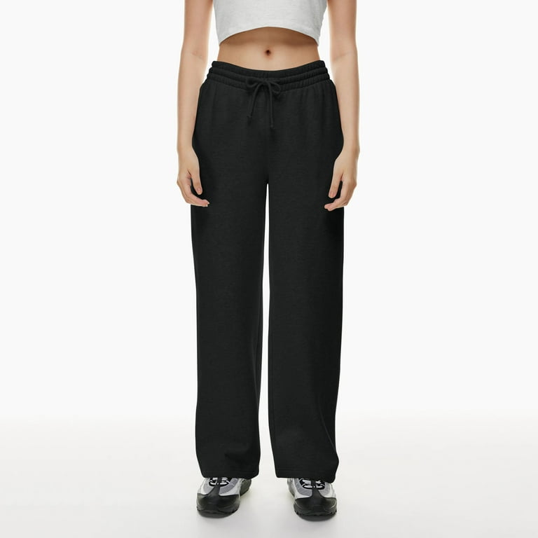 Basic Girl Sweat Pants Black – BoomBam