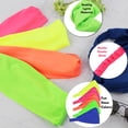 thumbnail image 3 of Motique Accessories Wide Neon Headwrap Lycra Fabric for Fashion and Exercise - Neon Yellow, 3 of 4