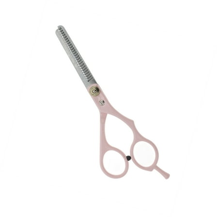 Vocoste Tooth Shears Hair Cutting Scissors for Hair Styling Pink, Silver Tone 1 Pc