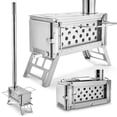 thumbnail image 1 of Horno de exterior Estufa de leña para exteriores, estufa portátil para tienda de campaña con tubo de CACAGOO Horno de exterior, 1 of 7