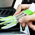 thumbnail image 4 of Screst 2 in 1 Auto Air Conditioner Outlet Multi-use Dust Cleaning Tool Dust Brush Car Accessories Interior Cleaning Tools Green, 4 of 5