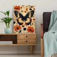 thumbnail image 5 of Qisvanset Framed Canvas Wall Art, 12x16 Inch Butterfly Floral Cottage Core Apartment Decor, 5 of 5