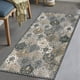 thumbnail image 1 of Alfombra Lahome Moroccan Trellis, 60 x 120 cm, color gris, 1 of 6