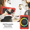 thumbnail image 3 of Junayo for Lenovo Tab M8 HD 4th Gen 2023 (TB-300XU TB-300FU) 8 inch Heavy Duty Shockproof Protective Case with Screen Protector Stand and Hand Strap Shoulder Strap, 3 of 8