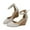 Beige-G, variant on Women's Latin Dance Shoes Female's Ballroom Salsa Dance Shoes 41 Gold