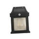 thumbnail image 4 of Lámpara de pared solar, luz LED de pared para exteriores, luz solar impermeable para cubierta Negro, 4 of 8