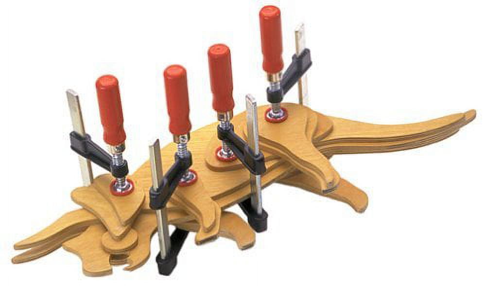 Bessey 12" Light Duty Bar Clamp with 2" Throat Depth, Wood Handle