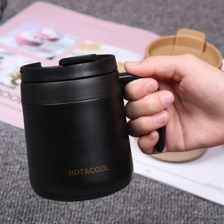 

Coffee Mug Insulated Coffee Mug Double Wall Leak Proof Home For Home Black 350ML