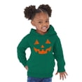thumbnail image 3 of Awkward Styles Halloween Girls Boys Toddler Hoodie Orange Jack O Lantern Fleece Hooded Sweatshirt, 3 of 5