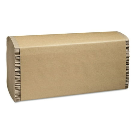 Marcal PRO P200N 9 1/4 in. x 9 1/2 in. 100% Recycled Multi-Fold Paper Towels - Natural (4000/Carton)
