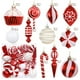 thumbnail image 1 of Set Of 24 Small Christmas Tree Ornaments, 1 of 8